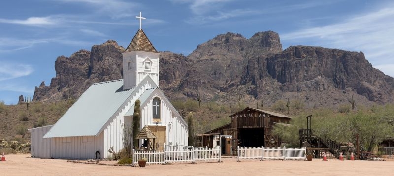 Elvis Chapel and Apacheland Barn