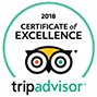 TripAdvisor Certificate of Excellence