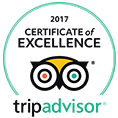 TripAdvisor 2017 Certificate of Excellence